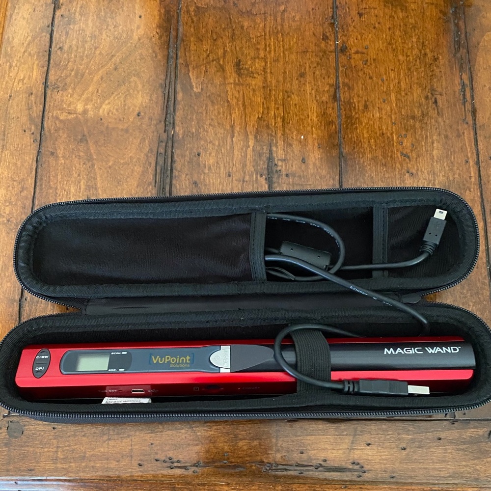 Magic Wand Hand held scanner!